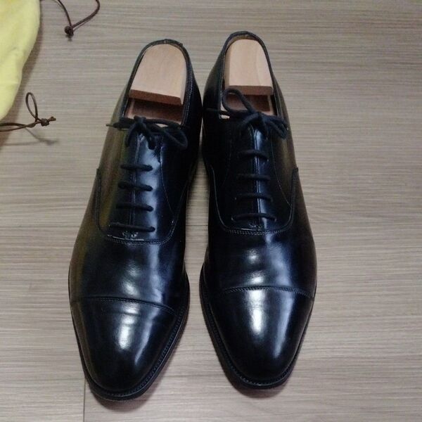 John Lobb CityⅡ ストレートチップ City2 ブラック シューツリー付きジョンロブ9E28.0センチ 希少サイズ