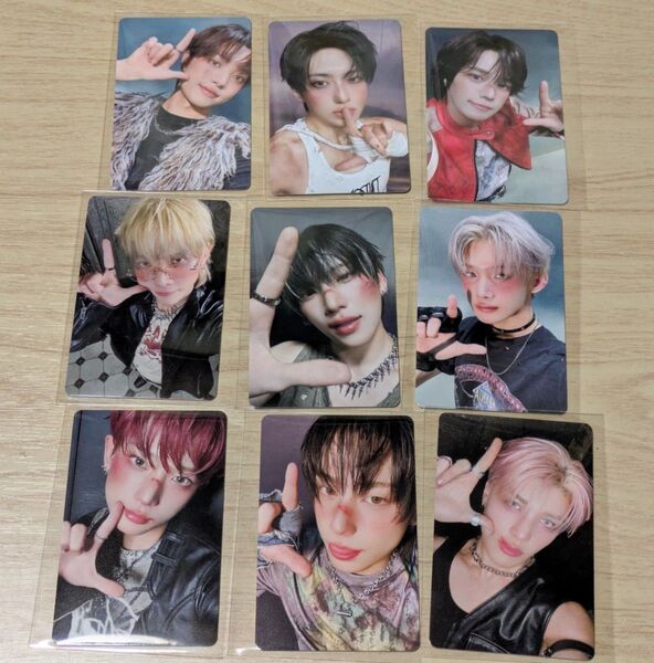 &TEAM Back to life weverse 予約特典トレカ 9枚セット