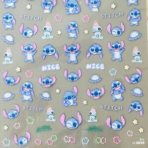 #2835 極薄 スティッチ ディズニー ネイルシール ステッカー 新品