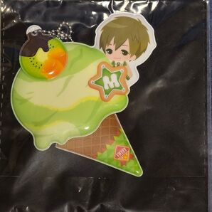 Free!コラボカフェ のっかりキーホルダー 橘真琴 竜ヶ崎怜 葉月渚