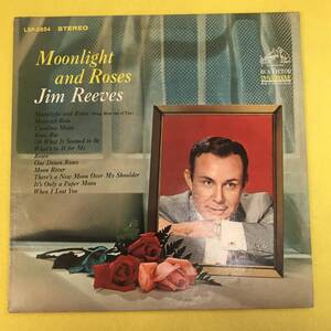 【JIM REEVES★ジム・リーヴス】Moonlight and Roses★LP レコード★カントリー＆ウェスタン・Country & Western