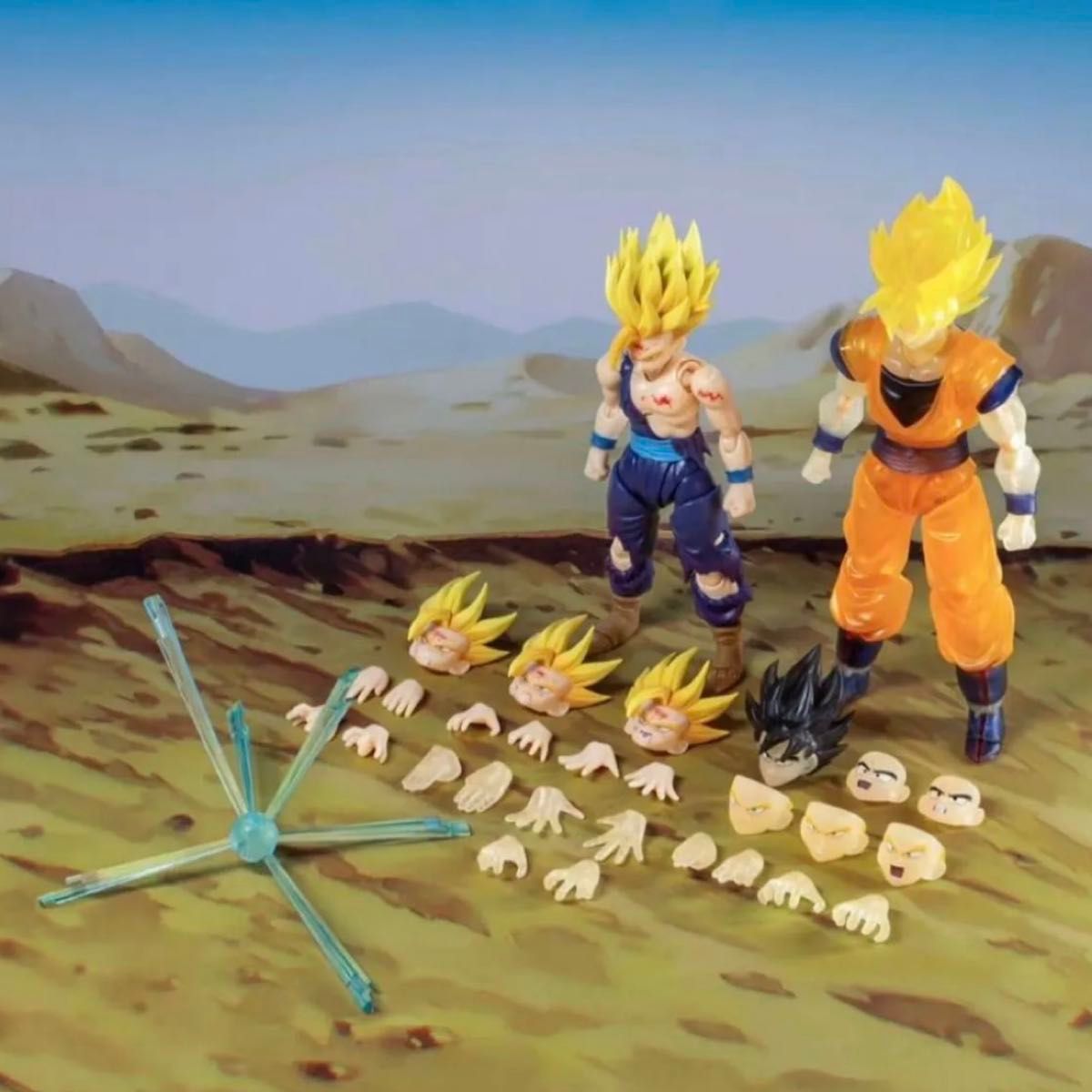 s.h.figuarts同型 demoniacal fit 孫悟空 孫悟飯 ssj2ドラゴンボール スーパーサイヤ人 フィギュア