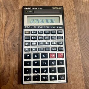 【関数電卓】CASIO COLLEGE fx-360MT TURBO-FX カシオソーラー電池