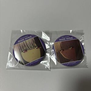 ③ グリッドマン DMMスクラッチ E賞 缶バッジ 新条アカネ