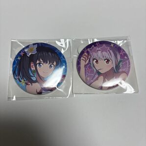 グリッドマン くじコレ D賞 缶バッジ 宝多六花 新条アカネ