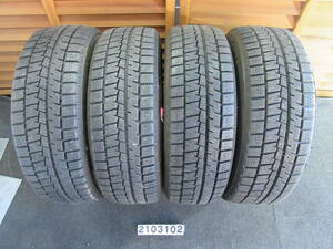 Y2973 ②★溝あり★冬★185/60R15 84R KUMHO Winter CRAFT ice Wi61 4本セット★ヴィッツ アクア ポルテ シエンタ フィット