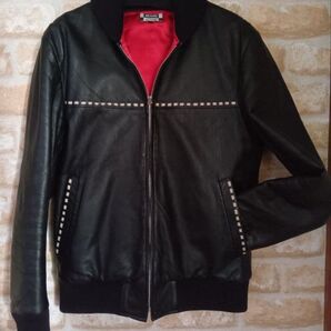 BEAMS×his TUBEコラボ★レザージャケット★羊革★希少!