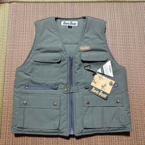 長期保管品 サンウェア レインドロップ カポックベスト Mサイズ