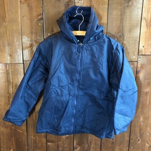 こども服 ジャケット ナイロン LUCKY BELL フード付きナイロンジャケット(L) 送料無料】新品未使用 即決 ヴィンテージ