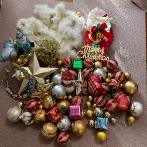 お得!クリスマスツリーの飾り大量 オーナメント