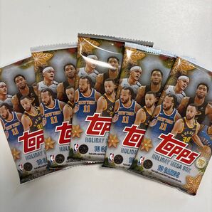 2025-26 Topps Holiday Basketball 5パック