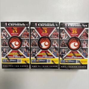 2021-22 Panini Chronicles Basketball Cereal Box 3ボックス