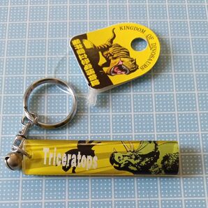 恐竜キーホルダー トリケラトプス 福井県立恐竜博物館
