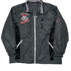 EDDIE ODYSSEY Experience ブルゾン ジャケット ブラック 中綿ジャケット 秋冬