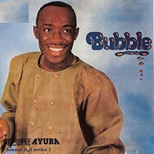 ★廃盤!!ナイジェリア!!初期!!フジのプリンスだった。Adewale Ayuba アユバのCD【Bubble】