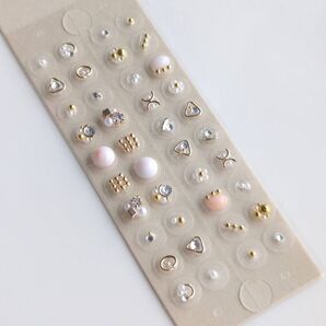 ☆ 344】2点目から500円引き 耳つぼジュエリー ダイエット 疲労回復 40粒