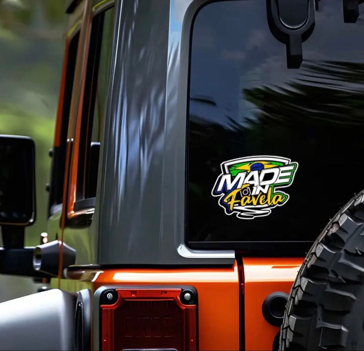 MADE in Favela ステッカー 車 バイク デカール ブラジル