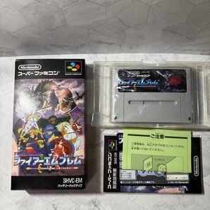 ファイアーエムブレム 紋章の謎 スーパーファミコン ソフト 箱 説明書