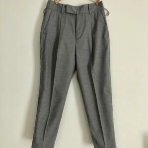 FrameWork フレームワーク★センタープレスパンツ★グレー サイズ36