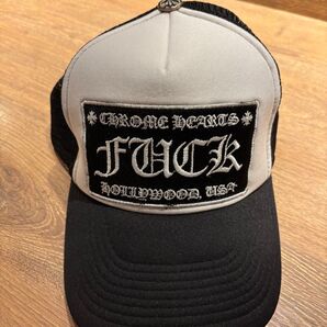 ChomeHearts クロムハーツ メッシュキャップ fackロゴ クロムハーツ