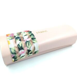 FABRIC(ファブリック)FBC-009 C2 ピンク ハードケースメガネケース めがねケース 眼鏡ケース 眼鏡入れ 花柄