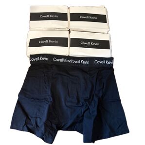 Covell Kevin ボクサーパンツ 黒 Lサイズ 4枚セット 黒
