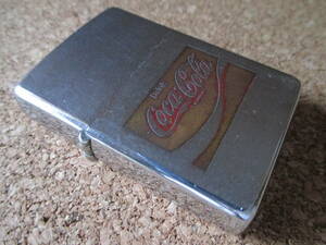 ZIPPO 『Drink Coca Cola コカ・コーラ ドリンク』1980年製造 ビンテージ 希少品 Enjoy ペプシコーラ オイルライター ジッポー 廃版激レア