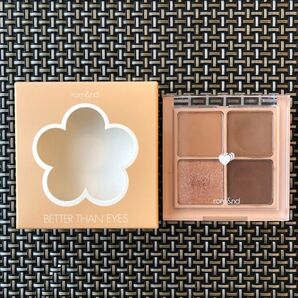 rom&nd(ロムアンド) 【正規品】「ロムアンド ベターザンアイズ 03 ドライラグラス」 アイシャドウパレット 数量限定