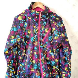 ☆arg アシックス カラフル スキー スノーボードウェア L 美品☆