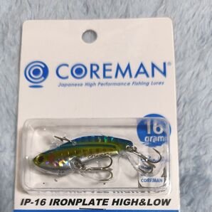 COREMAN IP-16 IRONPLATE HIGH&LOW 16g コアマン ルアー