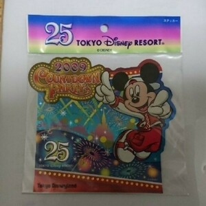 ディズニー カウントダウン ステッカー 2009年