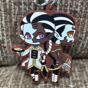 白黒無常 ラバーチャーム 謝必安 范無咎 ジッパーチャーム 第五人格