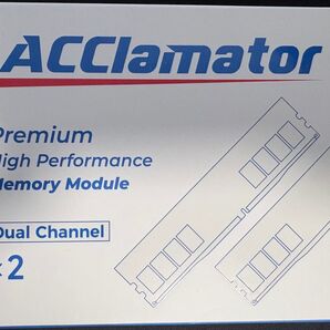 acclamator 16GB×2 DDR4-3200 デスクトップ用メモリ【ジャンク扱い】