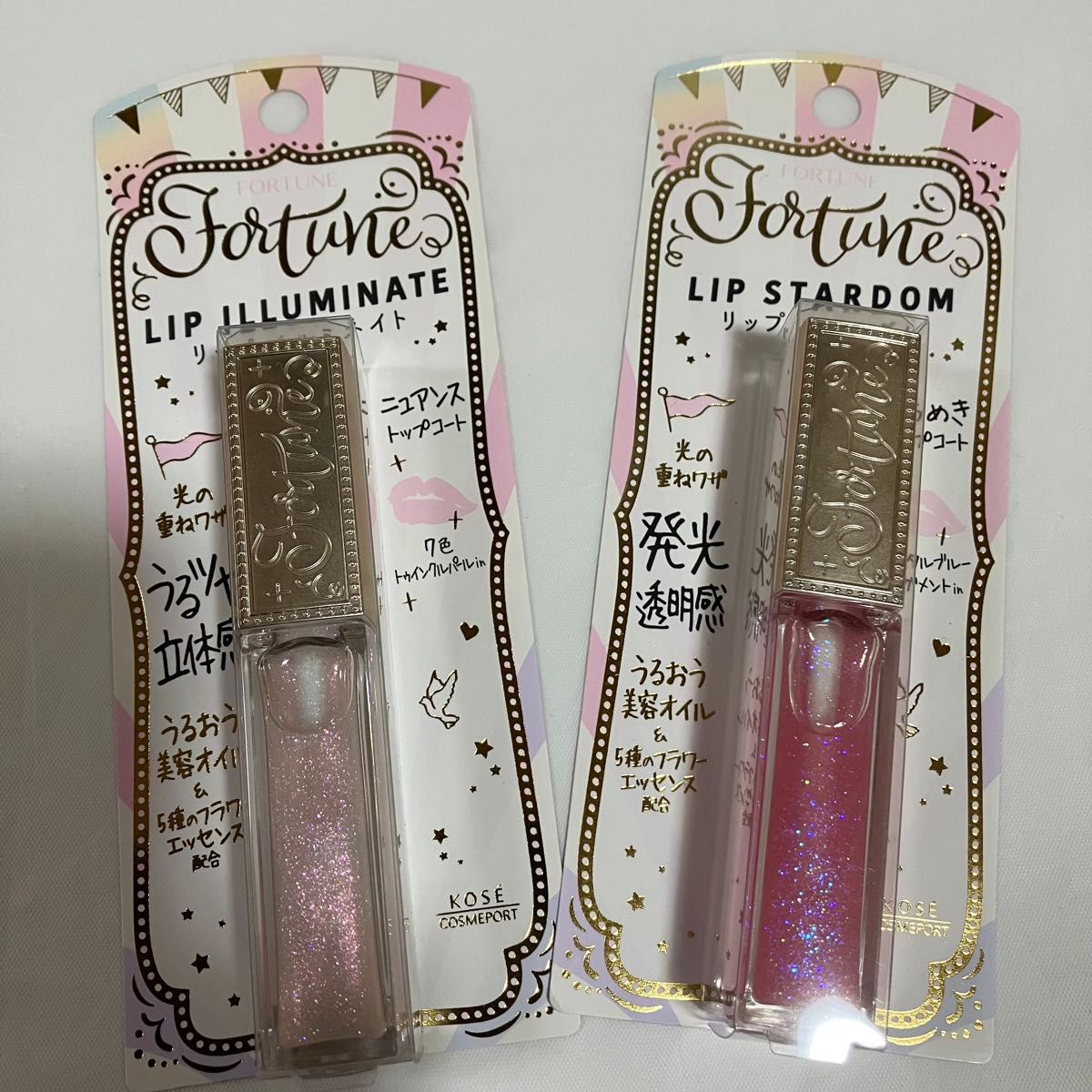 コーセーコスメポート フォーチュン リップイルミネイト・リップスターダム (各5.5mL) リップグロス