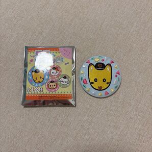 巨人 ジャイアンツ ファンフェスタ 刺繍缶バッジ ナオキツネ