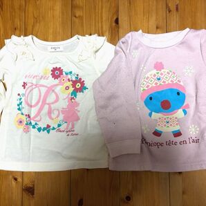 女の子サイズ90 ペネロペ長袖トレーナー、ロンT 2点セット