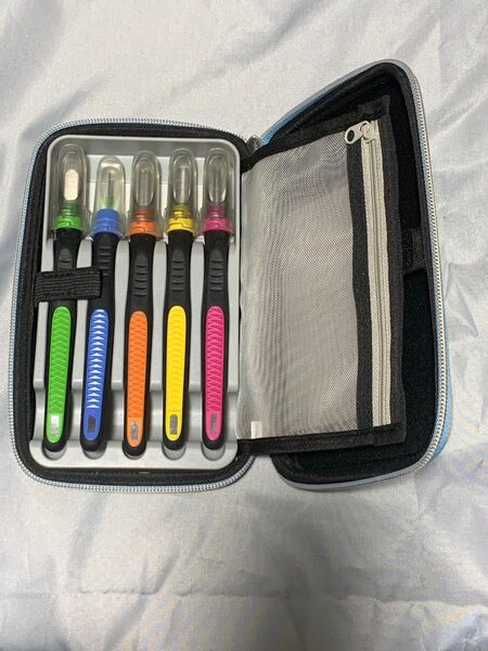 彫刻刀セット 5本組 ケース付き 小学生 図工 工作