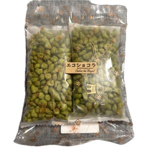 【サロンドロワイヤル】エコショコラ 抹茶ピーカンチョコレート200g