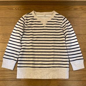 無印良品 ボーダー 長袖 110