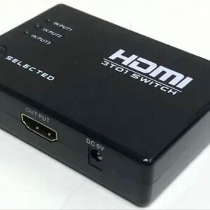HDMI機器セレクター 3ポート リモコン付き