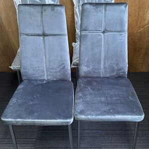 ダイニングチェア オシャレ 椅子 4脚セット グレー ※期間限定 数量限定 新品 高評価