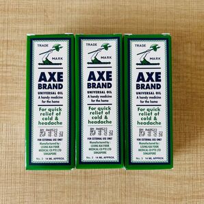 AXE BRAND UNIVERSAL OIL 斧標驅風油 14ml 【ほぼ未使用】