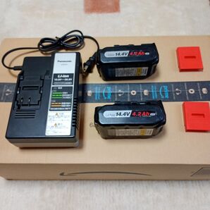 パナソニック14.4V 4.2Ahバッテリー EZ9L45&2個&充電器セット&送料込み!