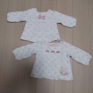 クーラクール リンクコーデ トレーナー トップス プルオーバー うさぎ お揃い ペアルック 姉妹