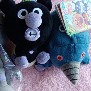 【500円クーポン対象】 アンパンマン あかちゃんのばいきんまん もぐりん ぷりちぃビーンズ プリちぃビーンズ ぬいぐるみ 2体