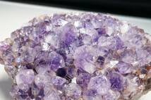 30年前の未使用在庫!アメジストウルグアイ産/amethyst /紫水晶/アメジスト【原石347g】_画像6