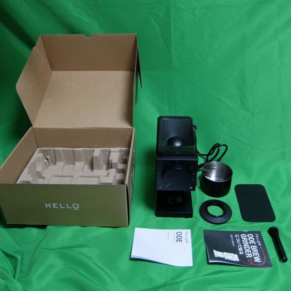 ジャンク品 フェロー FELLOW Ode Brew GEN2 電動コーヒーミル コーヒーグラインダー