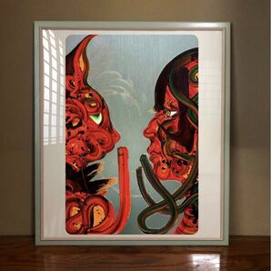 【真作】木原千春 シルクスクリーン 2025