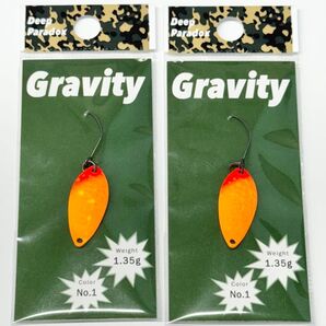 【新品】Deep Paradox Gravity ディープパラドックス グラビティ 1.35g 炎ファースト 2枚セット
