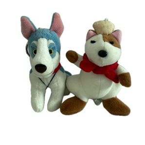 わんわん王国 犬 ぬいぐるみ キーホルダー 2点セット